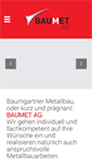 Mobile Screenshot of baumet.ch